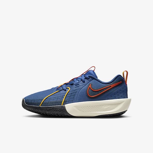 Boys blue nike basketball shoes store